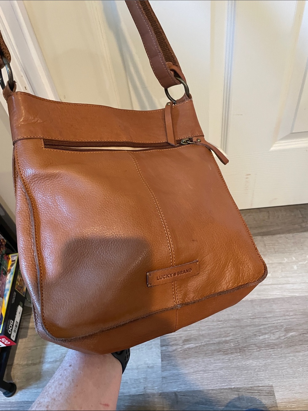 Lucky Brand Crossbody Leather Purse - Picture 2 of 5
